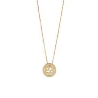 Necklace Bliss in Yellow Gold Diamante 0.003 Ct 20108273 - 20108273